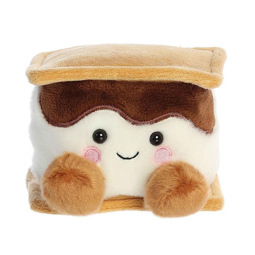 Aurora® Adorable Palm Pals™ Toastee S'More™ Stuffed Animal - Fun Collectible Plush for Kids and Adult Collectors - Perfect for Decorating Rooms