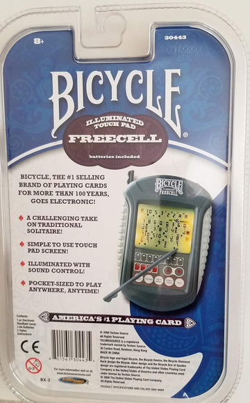 Bicycle Illuminated Touch Pad FreeCell
