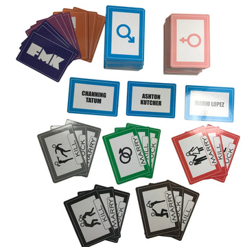 Poker Weight FMK (F..k Marry Kill) - The Completely Inappropriate Adult Party Card Game NSFW