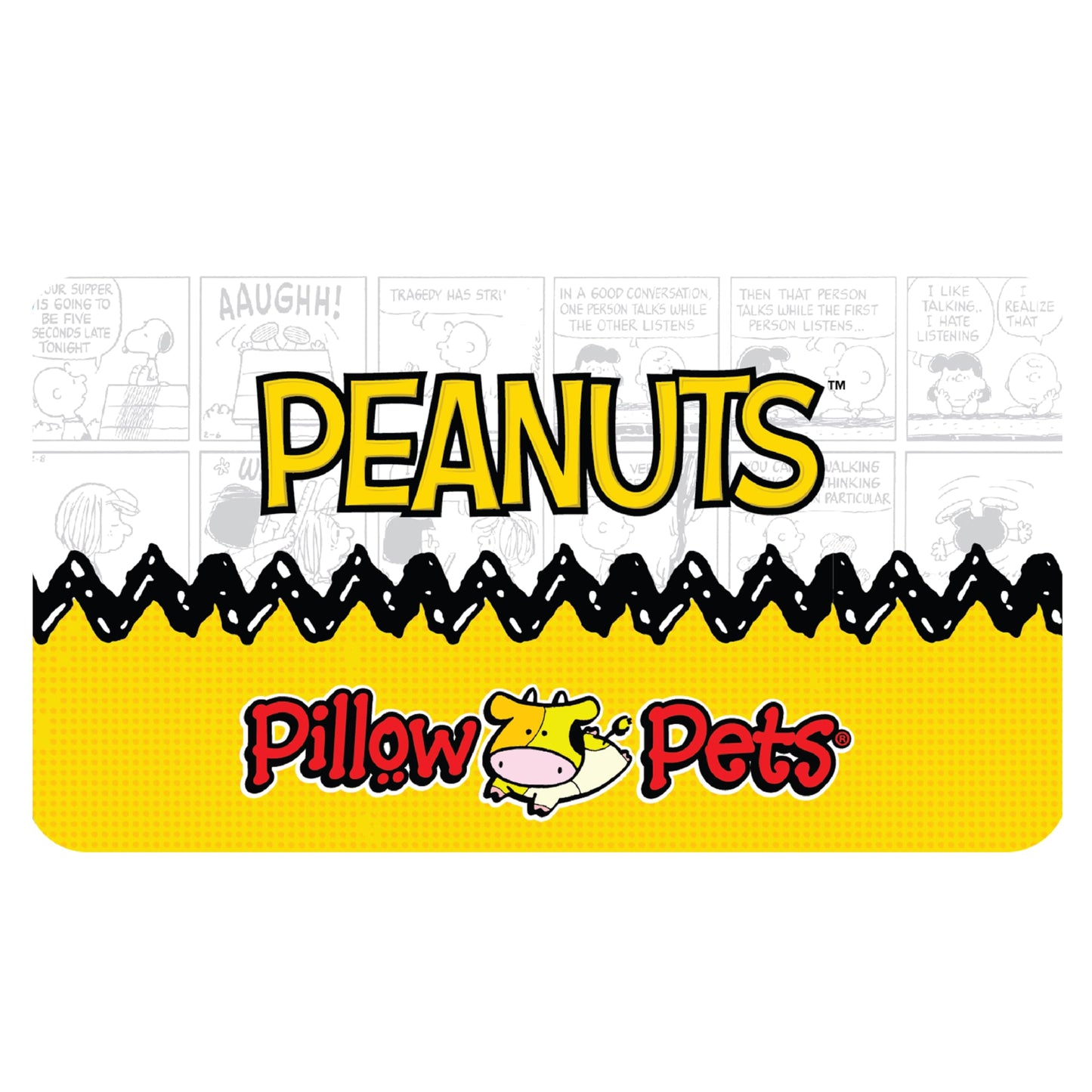 Pillow Pets Peanuts Snoopy, 16" Plush Toy
