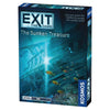 The Sunken Treasure | Exit: The Game - A Kosmos| Family-Friendly, Card-Based At-Home Escape Room Experience for 1 To 4 Players, Ages 10+