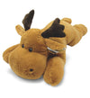 DolliBu Plush Moose Stuffed Animal Pillow Size - Super Soft Animal for Kids, Cozy Nap Buddy, Floor Pillow for Kids and Toddlers, Jumbo Hugging Plush