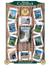 Discover Series Fun Playing Cards - Informational & Educational (California)
