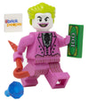 LEGO DC Superheroes: Joker Minifigure with Pink Suit and Crowbar