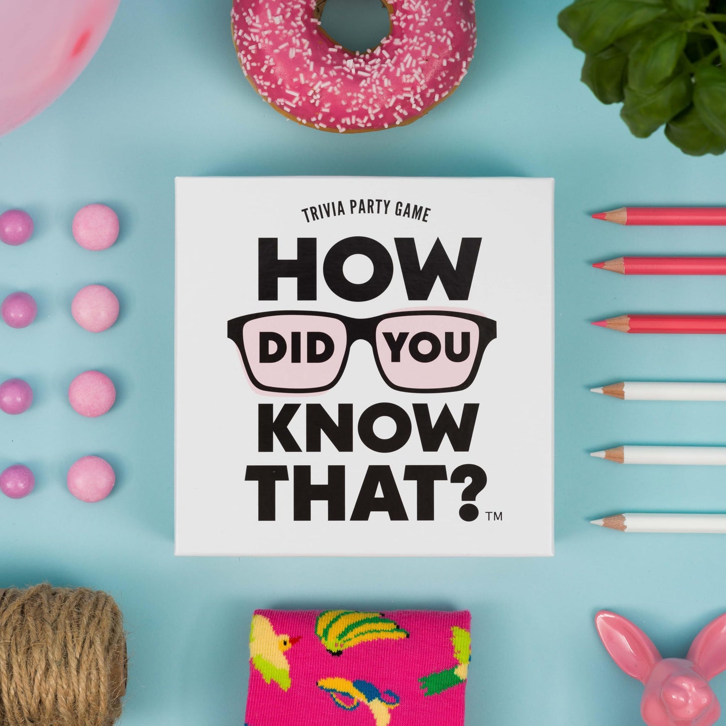 Hygge Games How did You Know That? - Trivia Party Game, White
