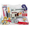 STAR WARS Galactic Heroes Snow Speeder Vehicle with Luke Skywalker