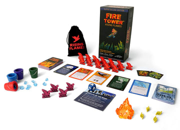 Runaway Parade Games Fire Tower Rising Flames Board Game Expansion: Deluxe Expansion with 2 Mini Expansions - A Fast Strategy Game of Competitive