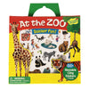 Peaceable Kingdom Press Sticker Fun! At The Zoo Reusable Sticker Tote