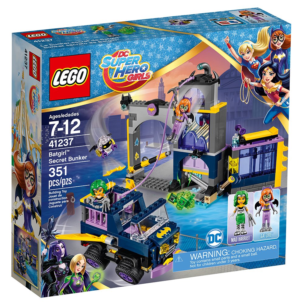 LEGO DC Super Hero Girls Batgirl Secret Bunker 41237 Building Kit (351 Piece)