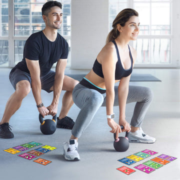 Stack 52 Kettlebell Exercise Card Workout Game
