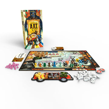 The A.R.T. Project | Cooperative Strategy Board Game | Card Drafting, Zone of Control Game | Coop and Solo Play for Adults and Teens | Ages 12+ | 1-6