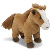 DolliBu Standing Brown Horse Plush - Super Soft Stuffed Animal Horse, Cute Realistic Stuffed Animal Toy for Boys and Girls, Adorable Plush Toy Gift