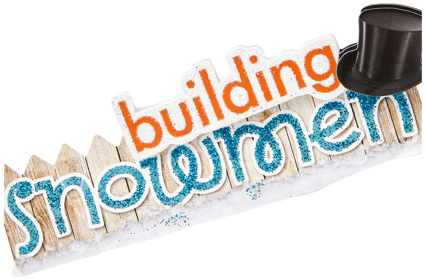 Paper House Productions STDM-0228E 3D Cardstock Stickers, Building a Snowman (3-Pack)
