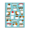 Marshmallow Scented Stickers - 80 Pieces