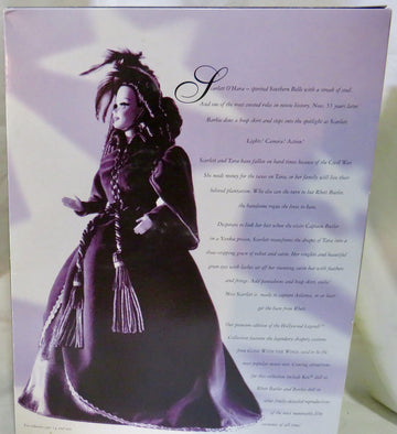Hollywood Legends Collection Barbie Doll Scarlett O'Hara in Green Drapery Dress