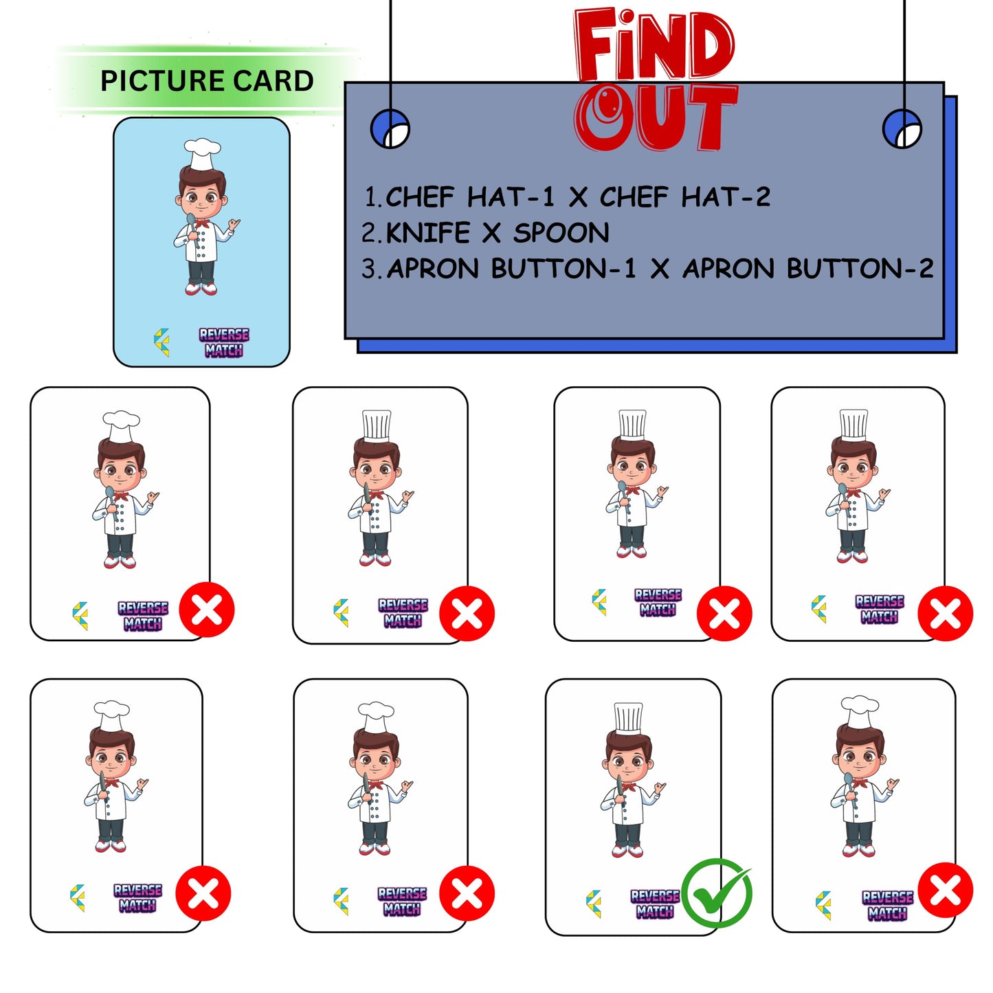 Feltango Reverse Match, Card Games for Kids and Adults, Card Games, Board Games, Family Brain Games, Learning Games, Game Night, Travel Games, Ages 5+