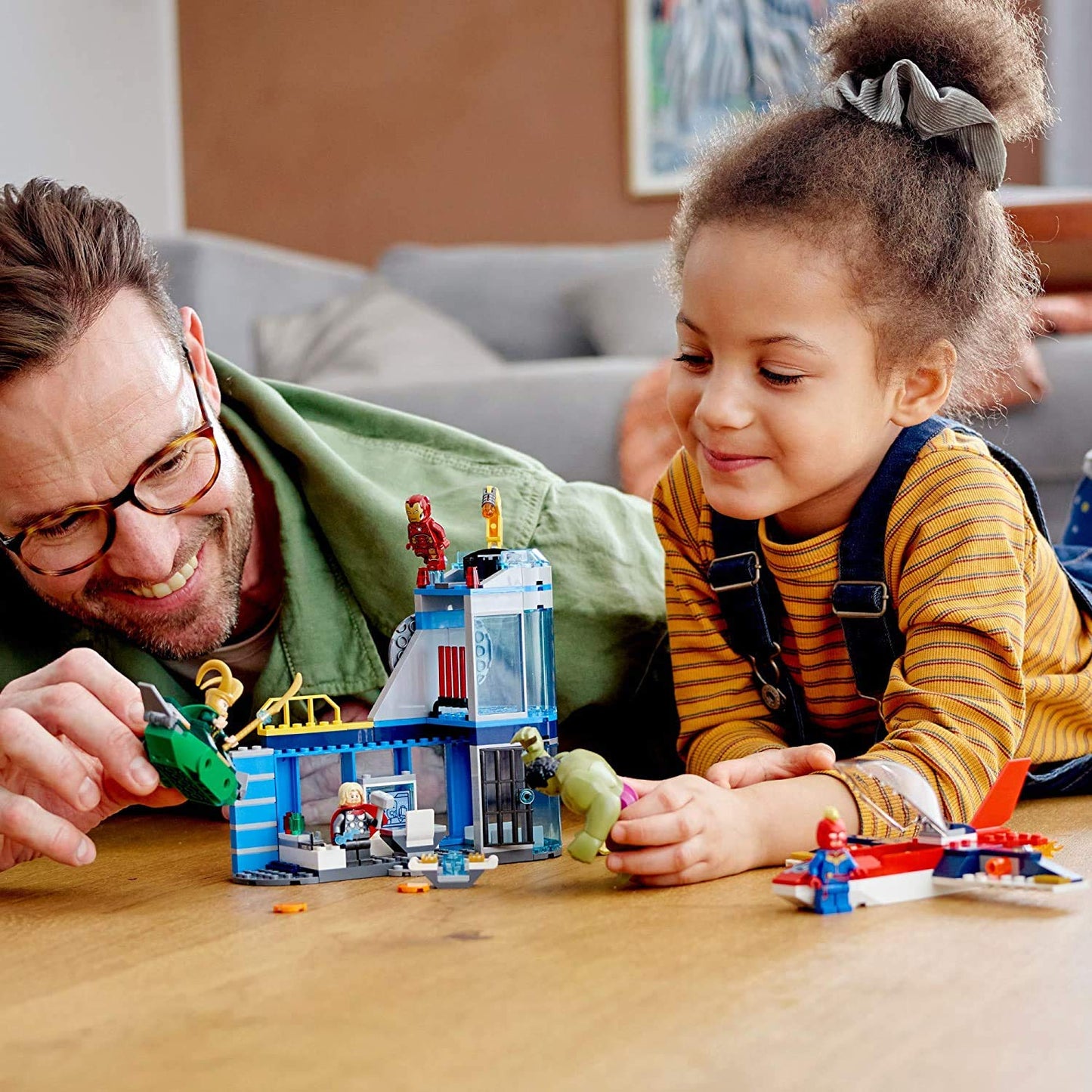LEGO Marvel Avengers Wrath of Loki 76152 Building Toy with Marvel Avengers Minifigures and Tesseract; Great Gift for Kids Who Love Captain Marvel