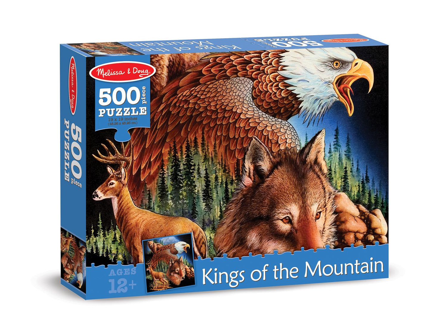 0500 pc King of the Mountain Cardboard Jigsaw