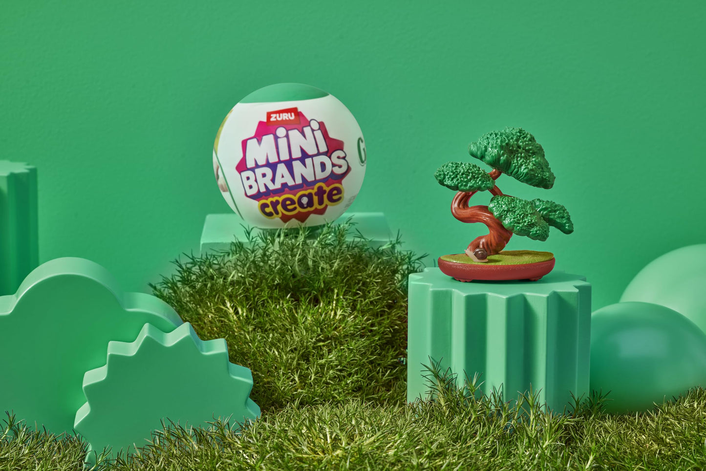Mini Brands Create Garden Capsule by ZURU, Mini Botanical Collectibles, Mystery Blind Packaging, DIY, Collectors