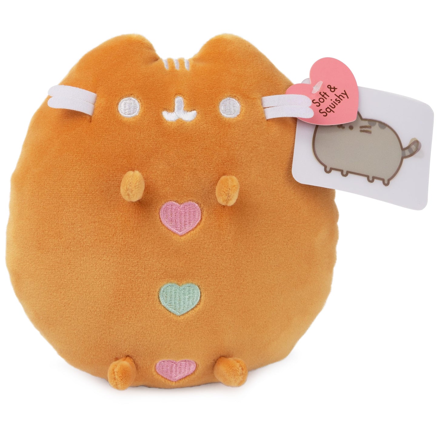 GUND Pusheen Gingerbread Squisheen 6-Inch Squishy Plush Toy for Ages 8+