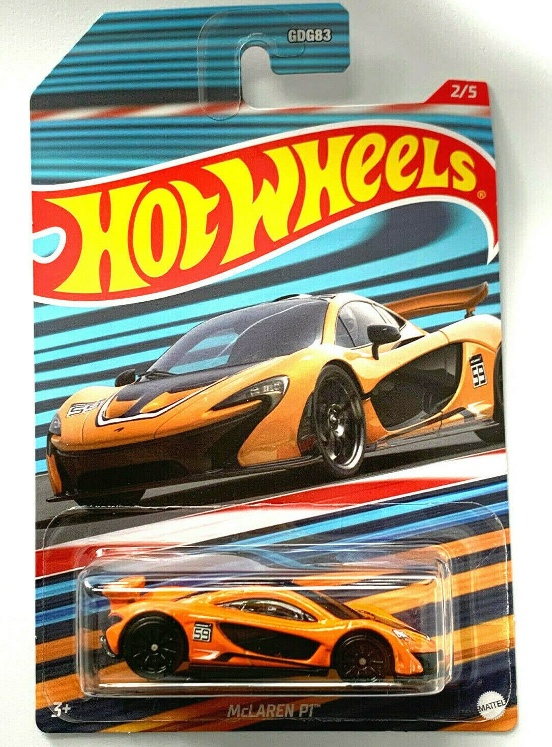 DieCast Hot Wheels McLaren P1 (Orange) - 2022 Themed Exotics Series 2/5
