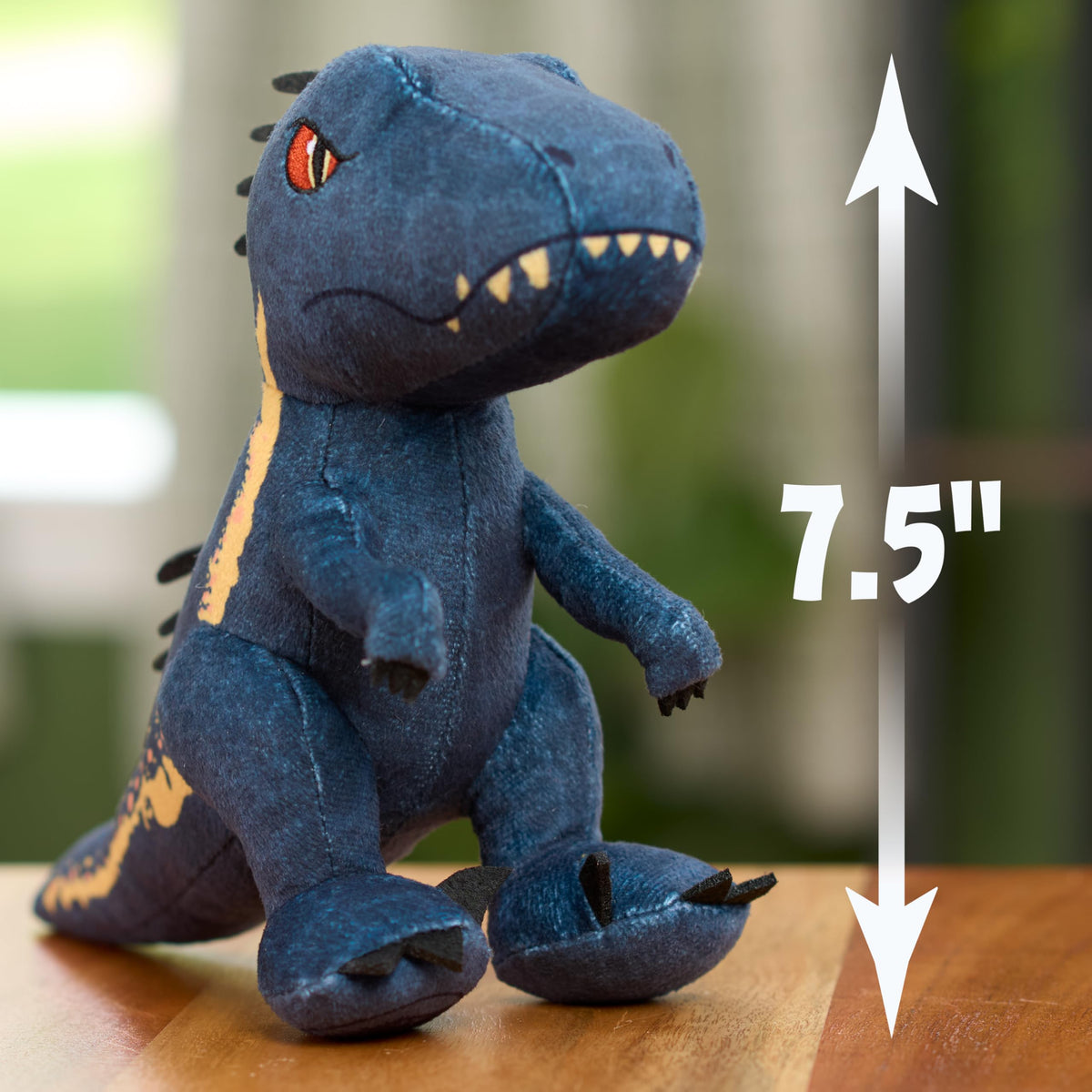 JURASSIC WORLD Rebirth Small Plush Indoraptor, Kids Toys for Ages 3 Up by Just Play