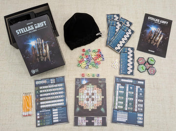 Stellar Drift: Pull & Write Board Game