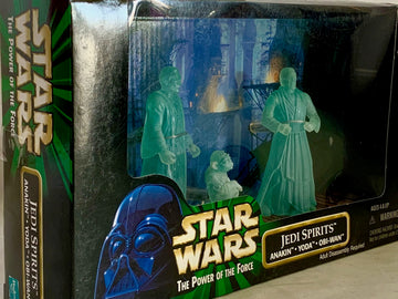 Star Wars Power of The Force Movie Scene: Jedi Spirits-Anakin, Yoda, and OBI-Wan