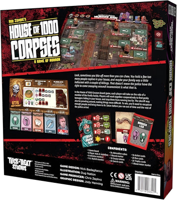 Trick Or Treat Studios Rob Zombie's House of 1000 Corpses Board Game