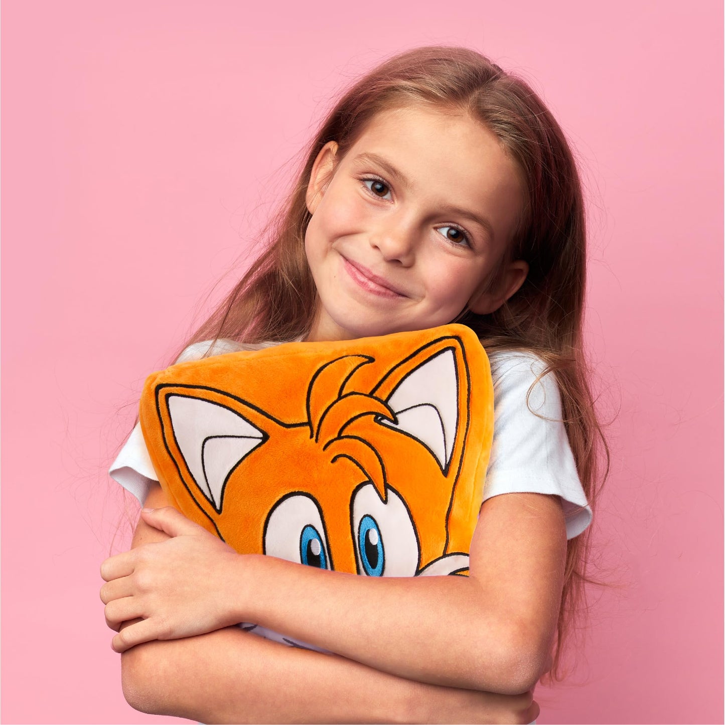 Mighty Mojo Tails Pouch Pal -10”- Heatable & Cooling Plush Pillow with All-Natural Seed Pouch | Microwavable Comfort for Toddlers | Huggable, Ready
