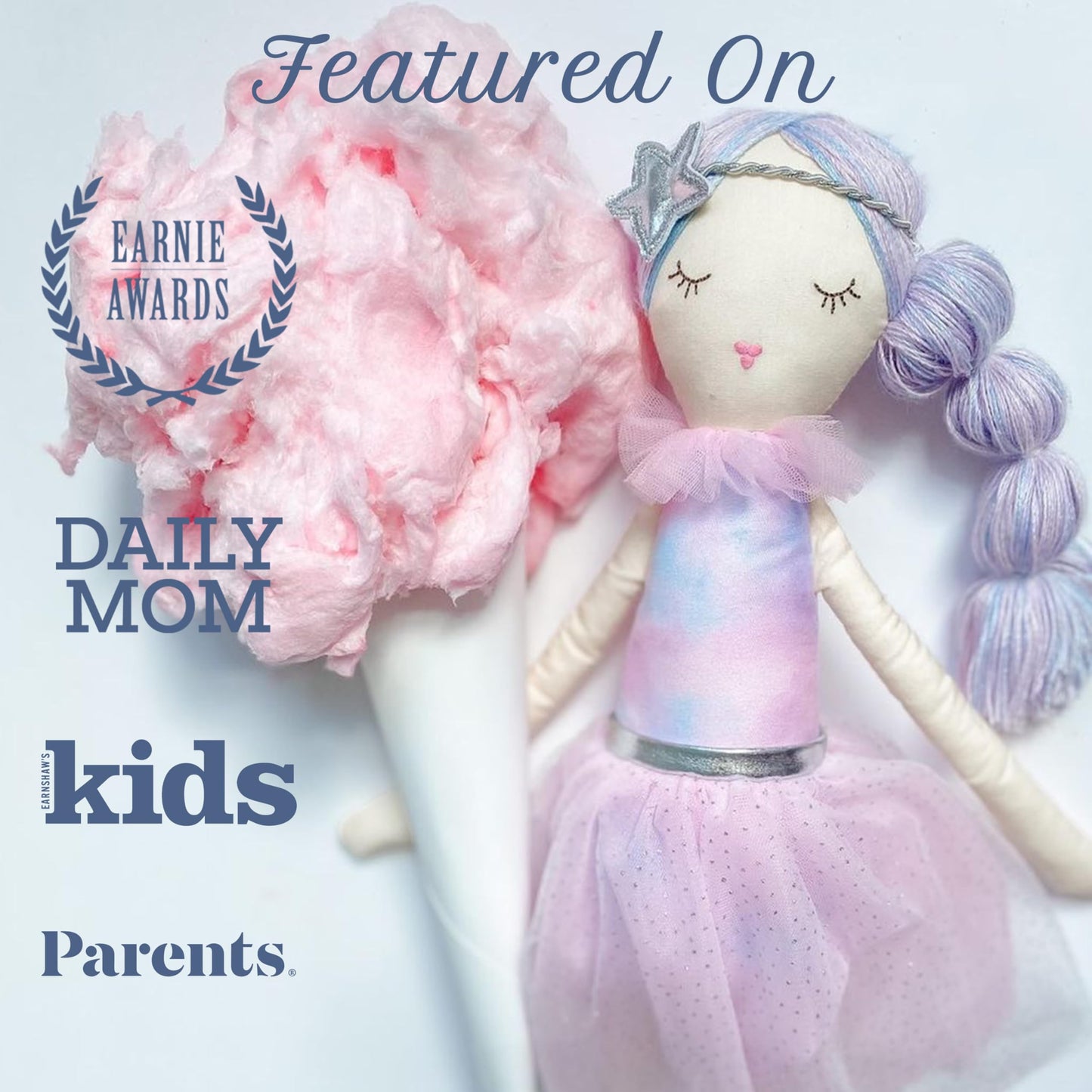 MON AMI Candy Scented Designer Doll, 20" Sweet Fragranced Kids Plush Toy