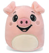 DolliBu Snug Mooshies Pig Stuffed Animal - Wild Life Super Squishy Soft Sensory Plush Toy for Girls and Boys, Cute Small Kids Plush Animal Friend