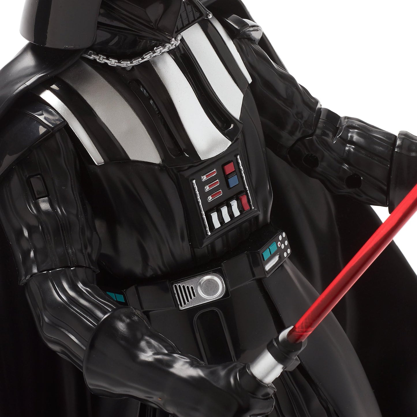 Disney Store Official Darth Vader Talking Action Figure - 13 Inch Interactive Star Wars Toy with Lightsaber - Articulated Kid Toy with Light & Sound