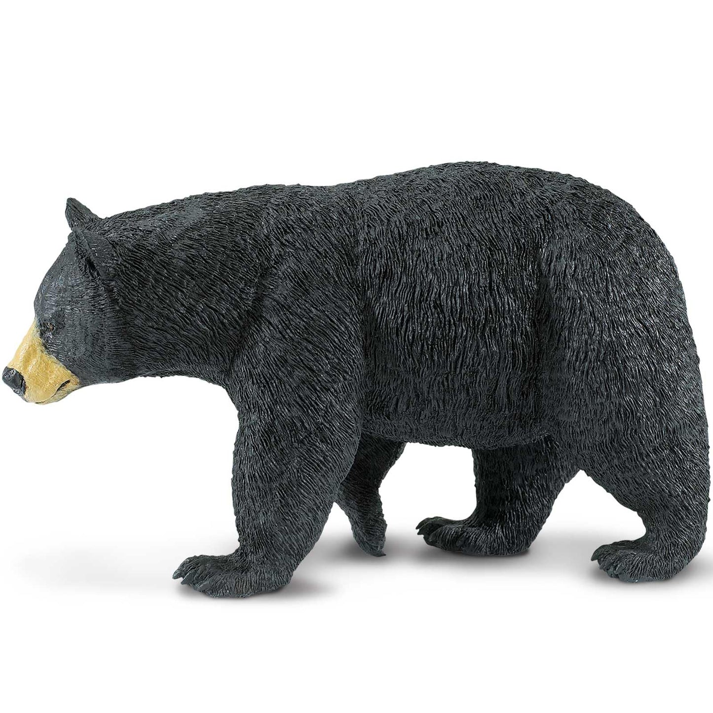 Safari Ltd. North American Black Bear Toy Figurine - Detailed 7.4" Plastic Model Figure - Fun Educational Play Toy for Boys, Girls & Kids Ages 1+