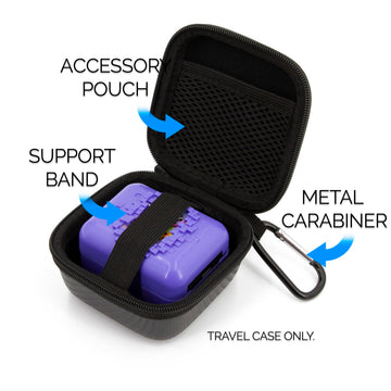 CASEMATIX Carry Case Compatible with Bitzee Magicals Interactive Digital Pet with Carabiner to Travel with Bitzee Magicals Virtual Electronic Pets