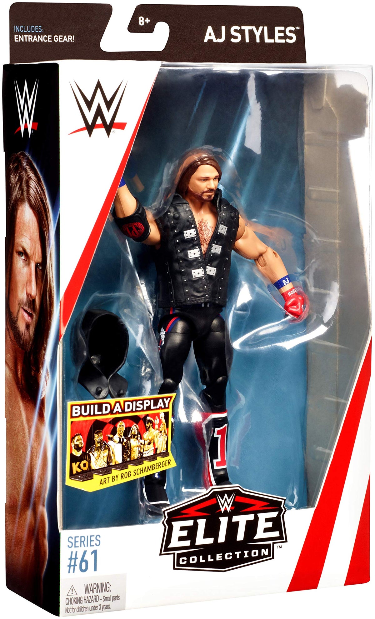 WWE AJ STYLES ELITE COLLECTION ACTION FIGURE