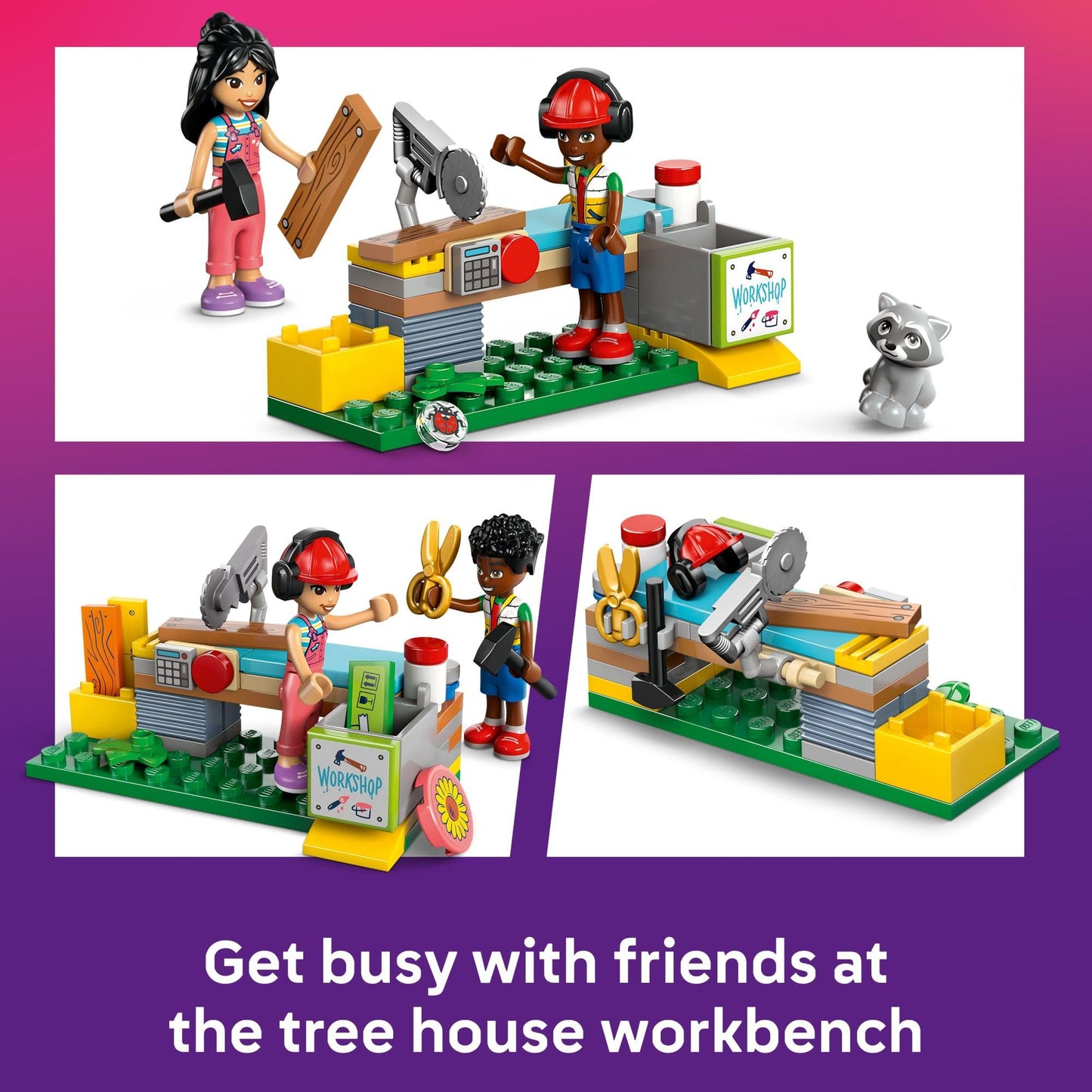 LEGO Friends Friendship Tree House Hangout - Building Toy Playset for Kids, Girls and Boys, Ages 8+ - Pretend Play Gift Idea for Birthdays - with 4
