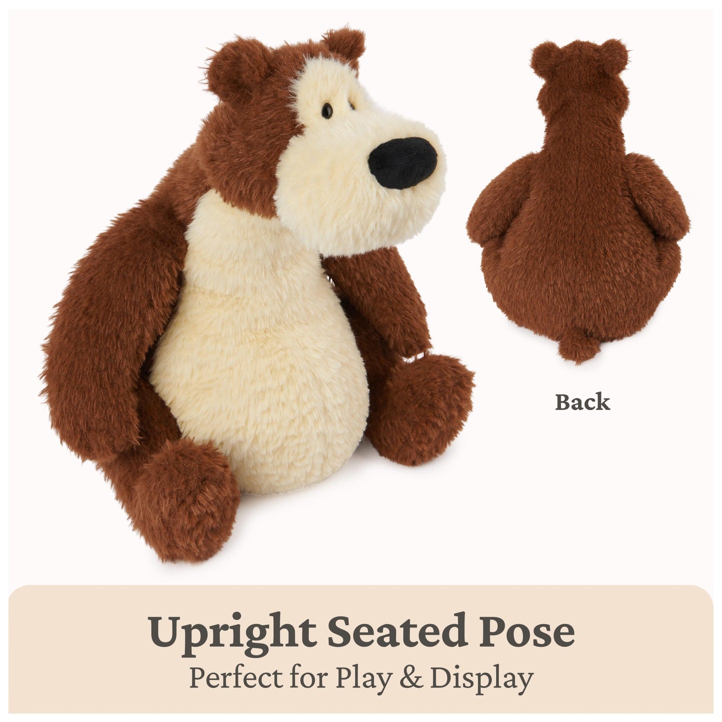 GUND Goober 11-Inch Classic Brown Teddy Bear Plush Toy for Ages 0+