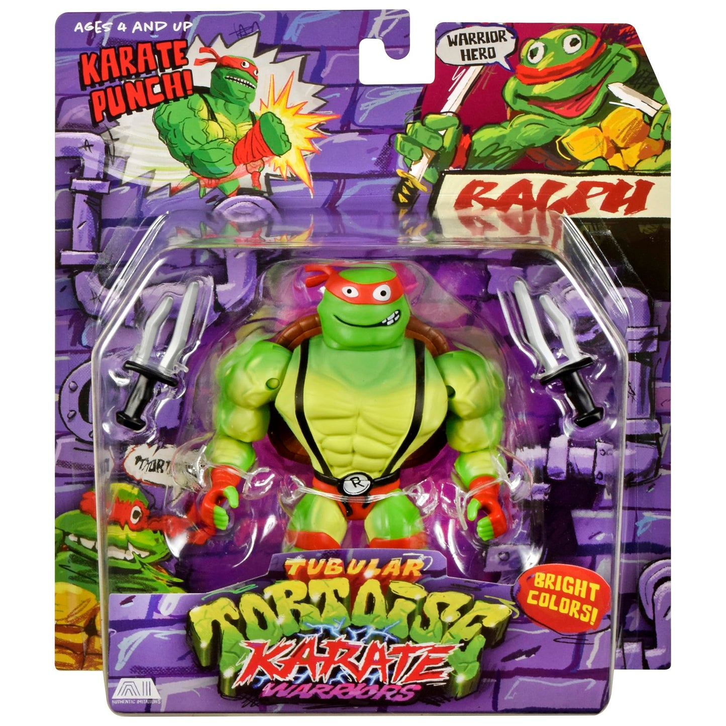 Teenage Mutant Ninja Turtles Raphael and Ralph Theatrical Short Figure 2-Pack by Playmates Toys