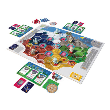 Stonemaier Games: My Little Scythe by Hoby & Vienna Chou | A Competitive Family Strategy Board Game Where You Embark on Adventure with Your Animal