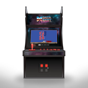 My Arcade Data East Classics Mini Player - 10 Inch Mini Arcade Machine Cabinet - 34 Retro Games Included - Heavy Barrel, Caveman Ninja, and More