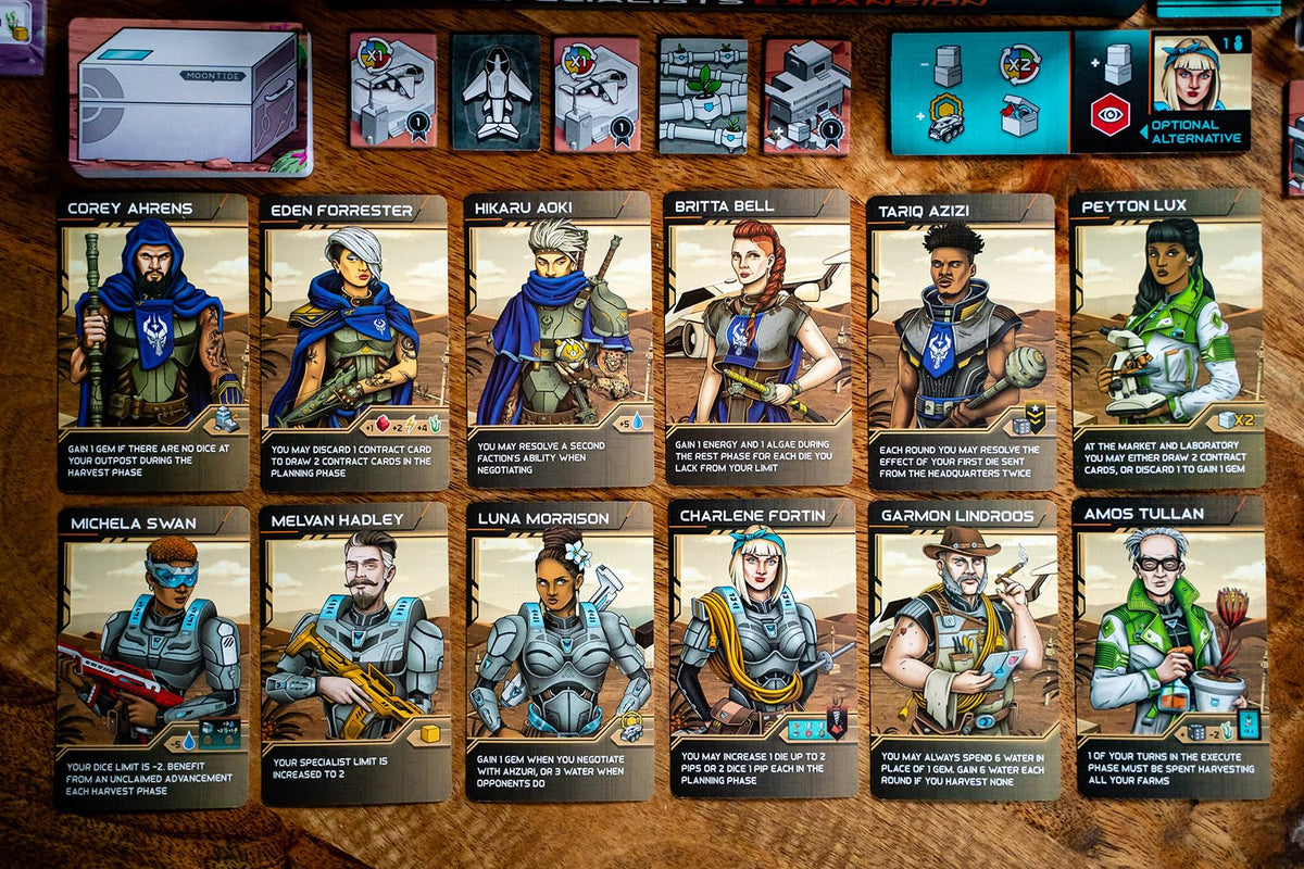 Renegade Game Studios Circadians First Light Specialists Expansion Board