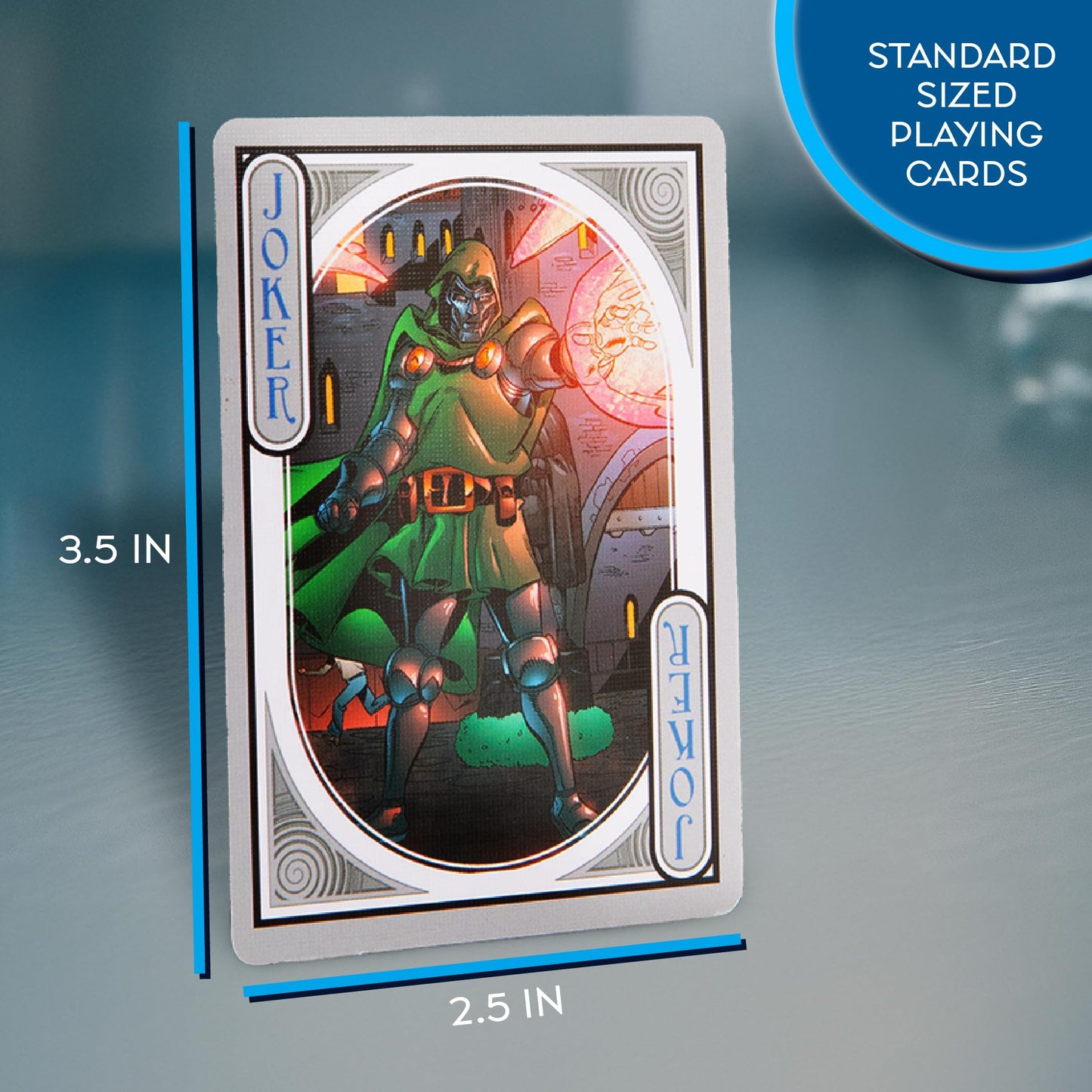 Aquarius Fantastic Four Themed Playing Card Deck for Your Favorite Card Games - Officially Licensed Merchandise & Collectibles