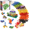 1100 Pieces Building Bricks, Compatible with Lego Classic Building Blocks Bulk with Baseplates, Doors Windows and Wheels, STEM Creative Construction