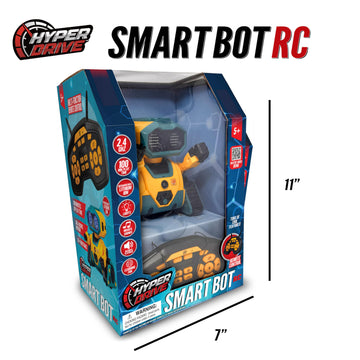 Hyper Drive Smart-Bot Coding Robot Kit for Kids - STEM Robotics Toy with Easy Programming for Beginners - Build, Code & Play Educational Robot