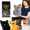Warrior Cats Large Mystery Plush, Series 1, Book Series, Mystery Plush Bag, Blind Bag, 1 of 4 Possible, Official Merch