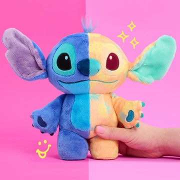 HAPPY HAUL Disney Stitch Remix’d Plush, Two-Toned Character Collectible Toy