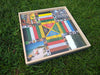 Jamaican Ludo - All About Jamaica Edition | 24in x 24in Board Game | Family Game Night Activity | Fun Easy Multi-Player Entertainment