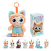 WabiSabi Kitty Club Blind Box by Relatable - Soft, Collectible, Blind Box Figures Plush on a Keychain, for Kids, Teens, and Collectors - Includes 1