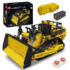 Mould King RC Bulldozer Building Set for Adults, Bulldozer Truck Construction Vehicle Model with Motors, APP Control Truck with Engines, 1508 Pieces